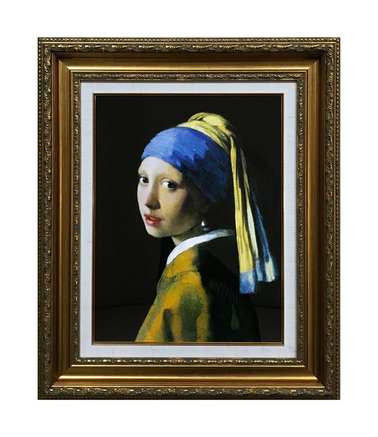 真珠の耳飾りの少女 / ヨハネス・フェルメール（Johannes Vermeer）複製名画 F6号サイズ