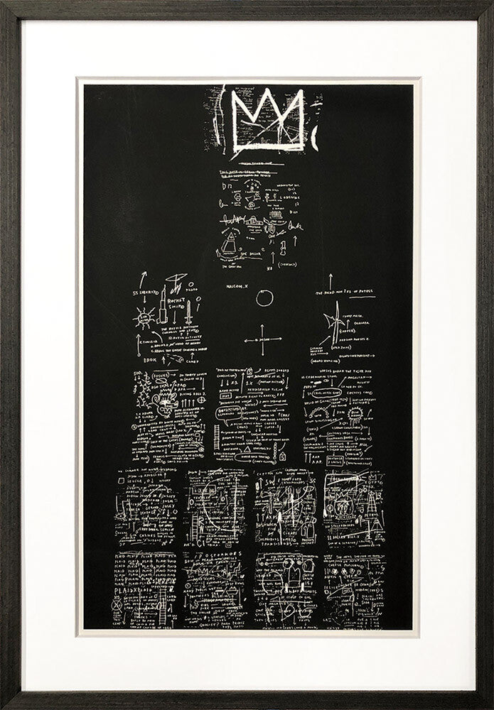 限定マット額装品/Jean Michel Basquiat（バスキア展） 限定マット額装