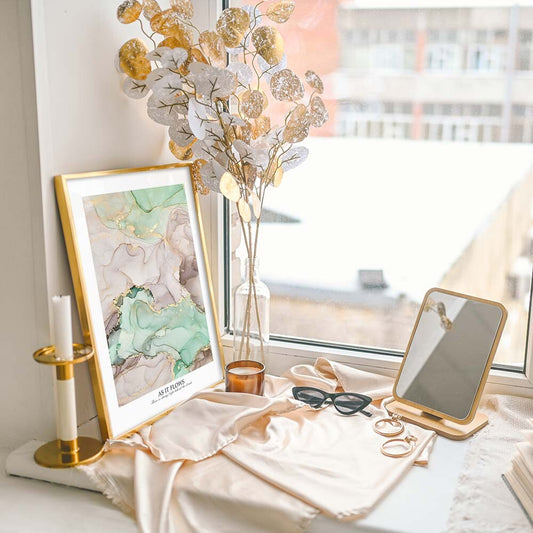 As it flows ポスター A4 A3 北欧 モダン 絵 ナチュラル 大理石 アートポスター