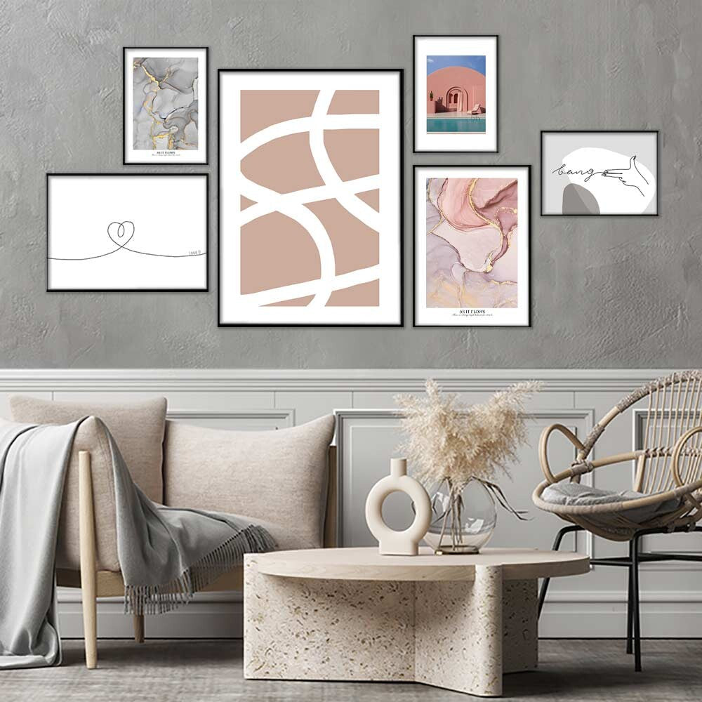 miim ポスター A4 A3 北欧 韓国 モダン 絵 ナチュラル ベージュ