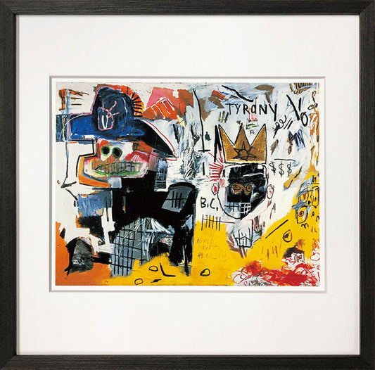 アートフレーム バスキア Jean-Michel Basquiat Untitled (Tyrany) 1982