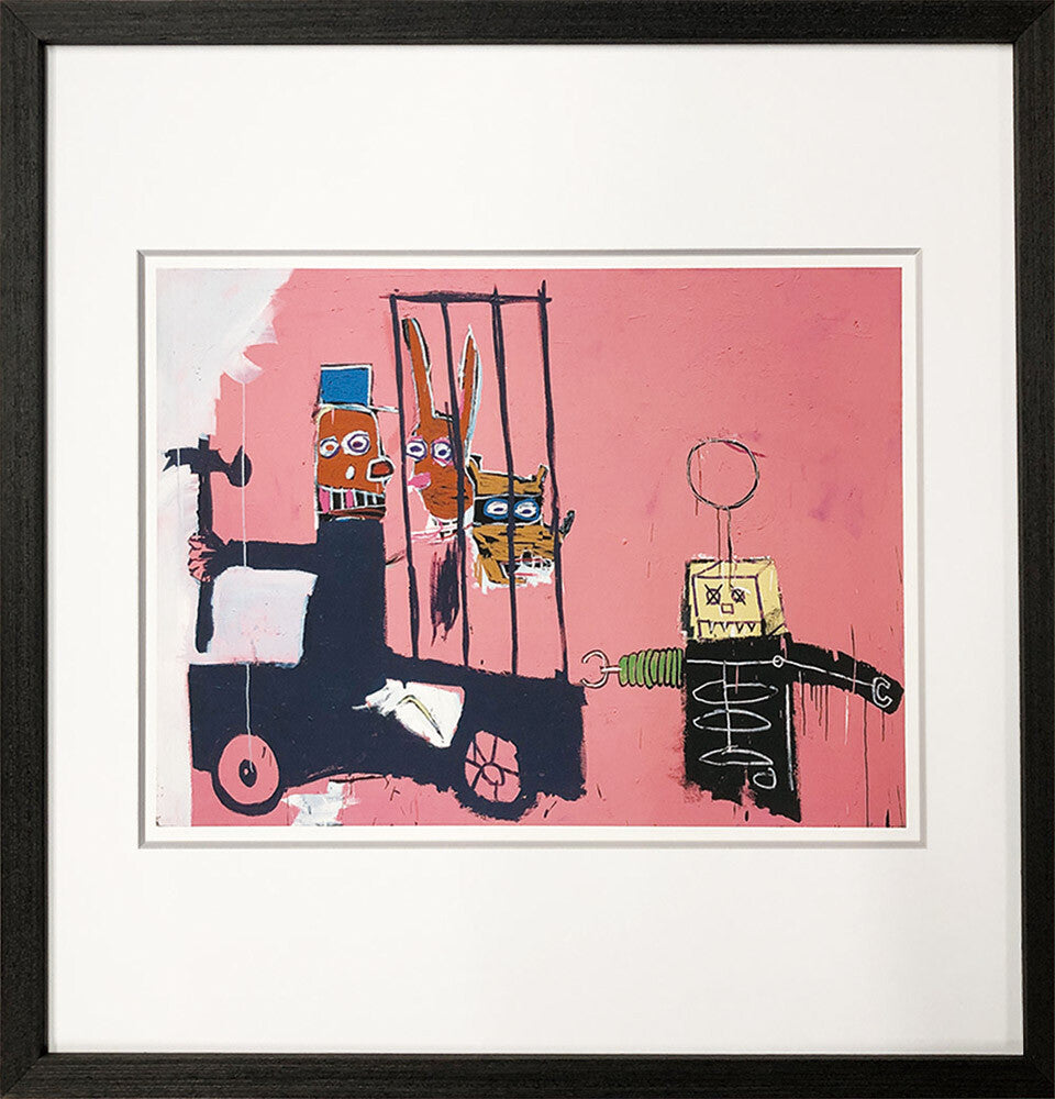 アートフレーム バスキア Jean-Michel Basquiat Molasses, 1983
