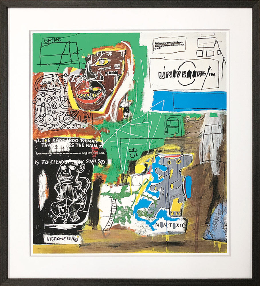 アートフレーム　バスキア Jean-Michel Basquiat Sienna, 1984