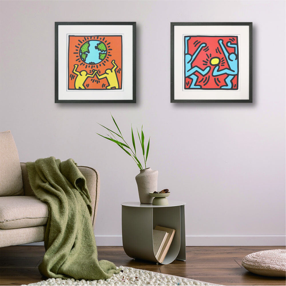 アートフレーム　キース・ヘリング Keith Haring Untitled, (world)