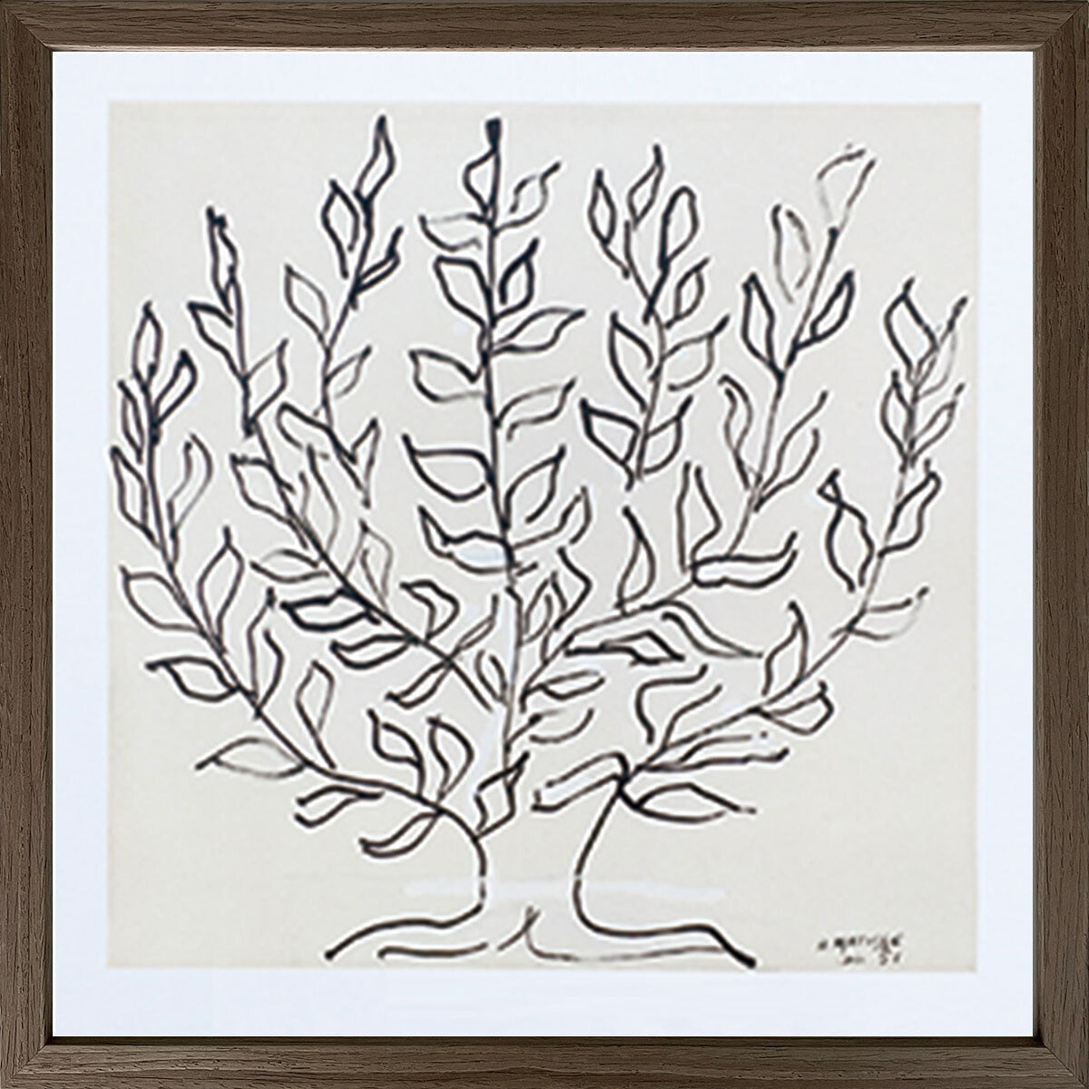 アートフレーム　アンリ・マティス Henri Matisse Le platane(S)