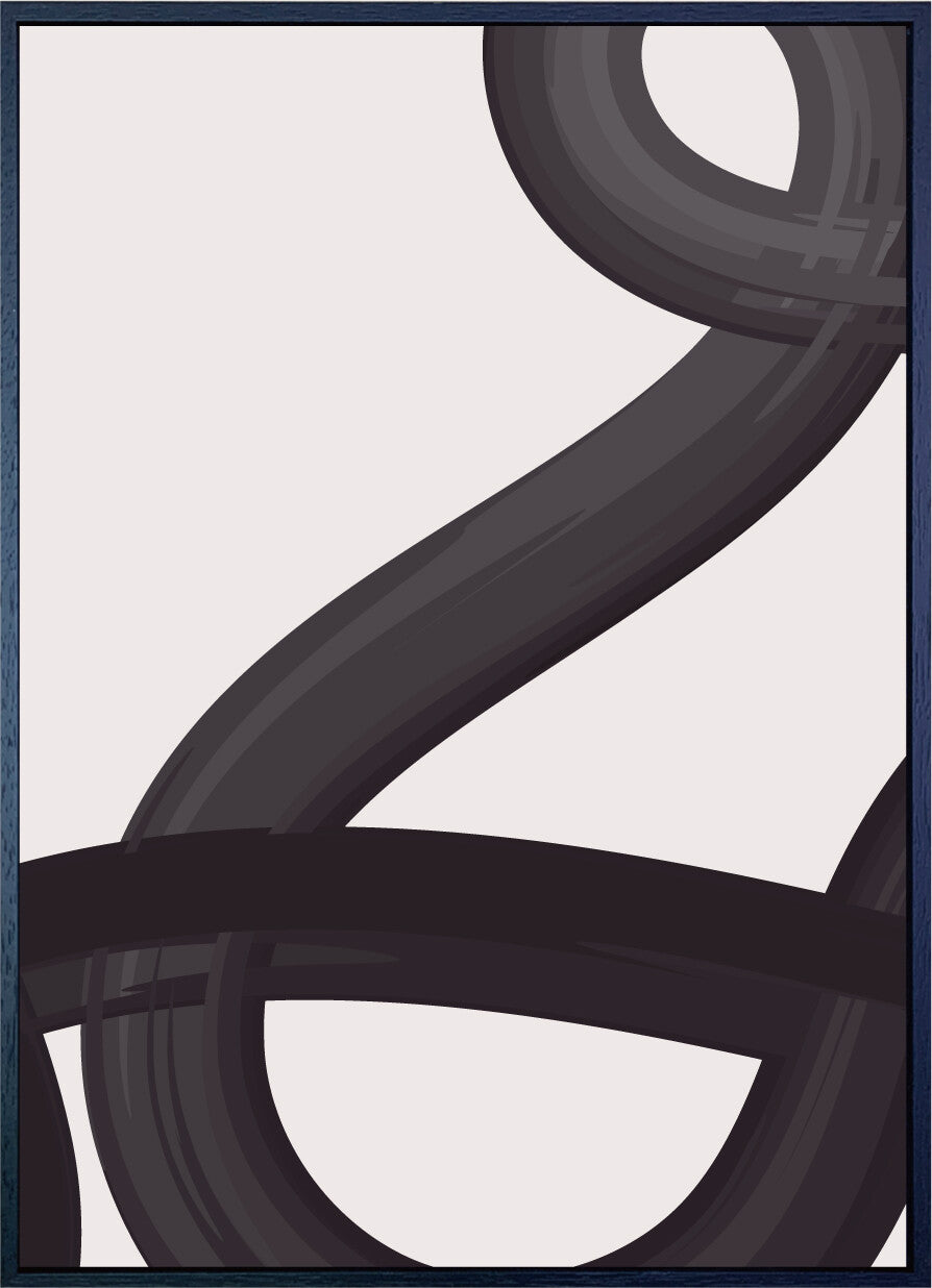 キャンバスアート Abstract Art Watercolor geometric 415x575mm