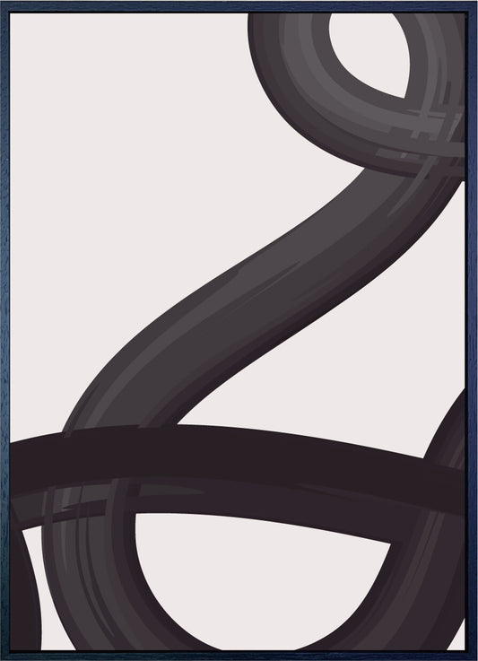 キャンバスアート Abstract Art Watercolor geometric 415x575mm