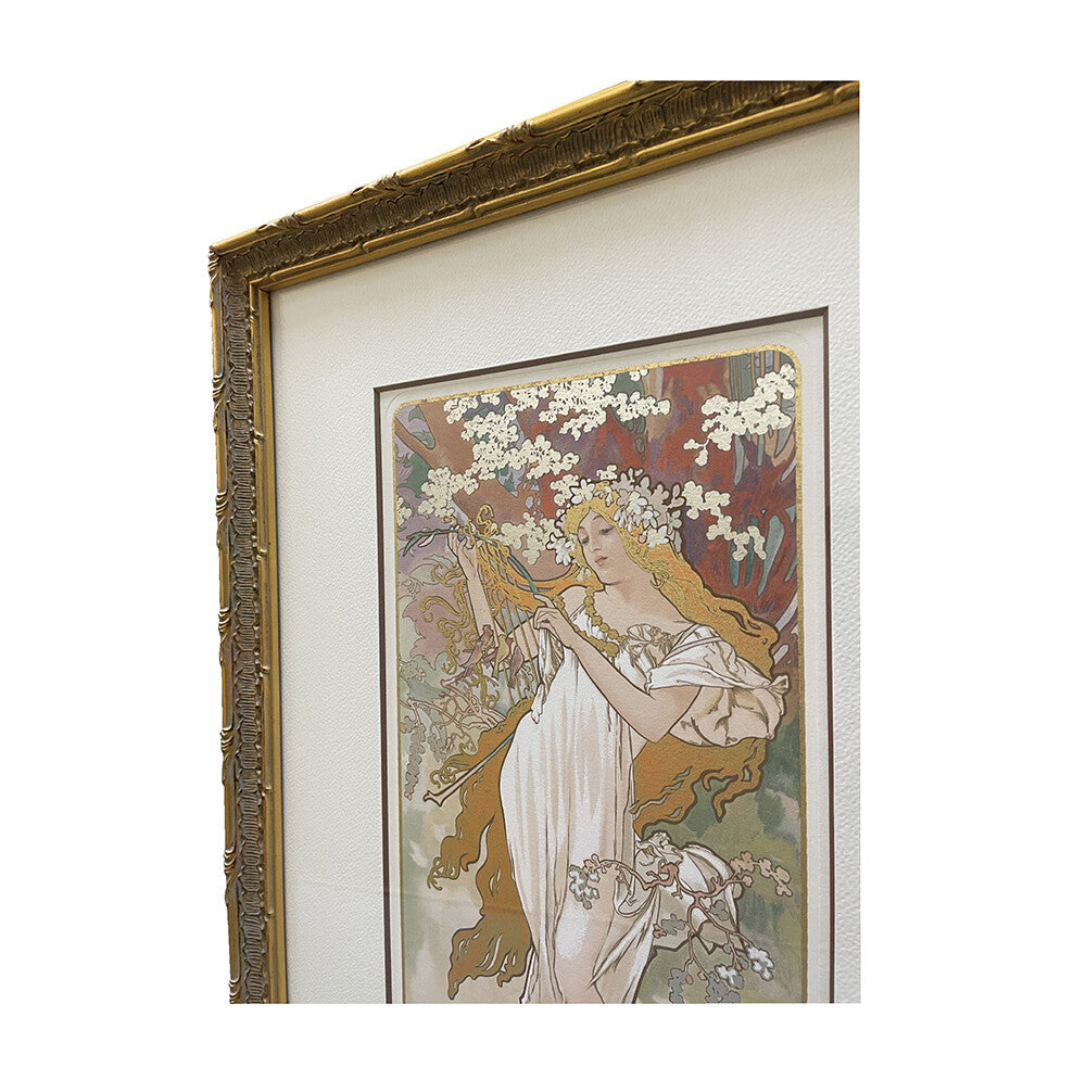 Four seasons(春夏秋冬) / アルフォンス・ミュシャ Alphonse Mucha ...