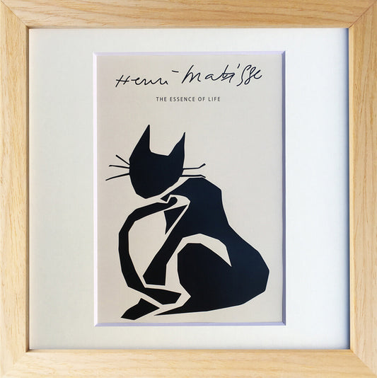 アンリ・マティス 「Black Cat」 アートフレーム  Henri Matisse
