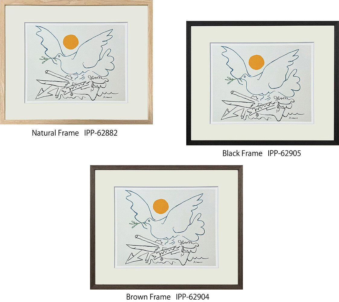 アートフレーム　パブロ・ピカソ Pablo Picasso 武器のない世界へ