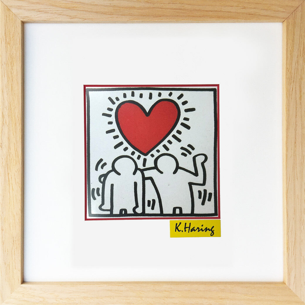 アートフレーム　キース・ヘリング Keith Haring Wedding Invitation