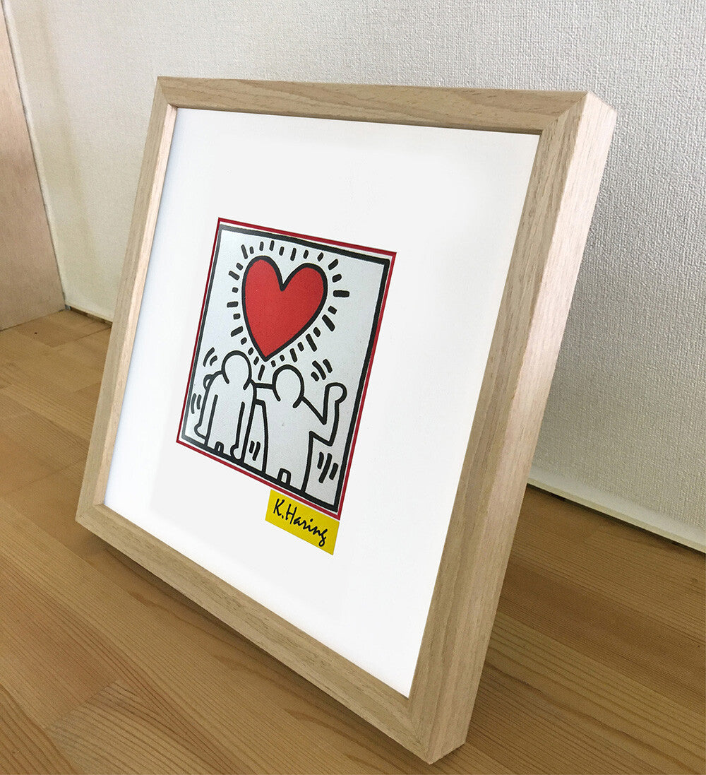 アートフレーム　キース・ヘリング Keith Haring Wedding Invitation