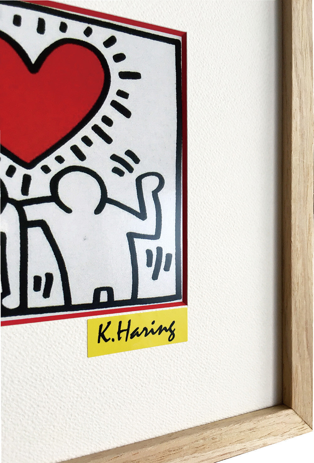 アートフレーム　キース・ヘリング Keith Haring Wedding Invitation