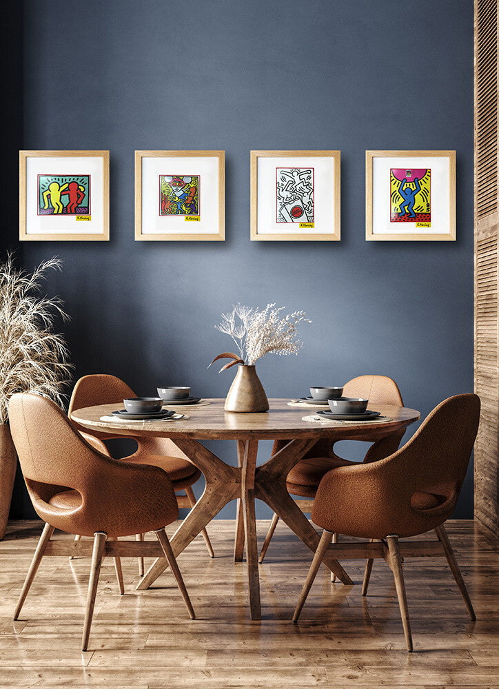 アートフレーム　キース・ヘリング Keith Haring Lucky Strike