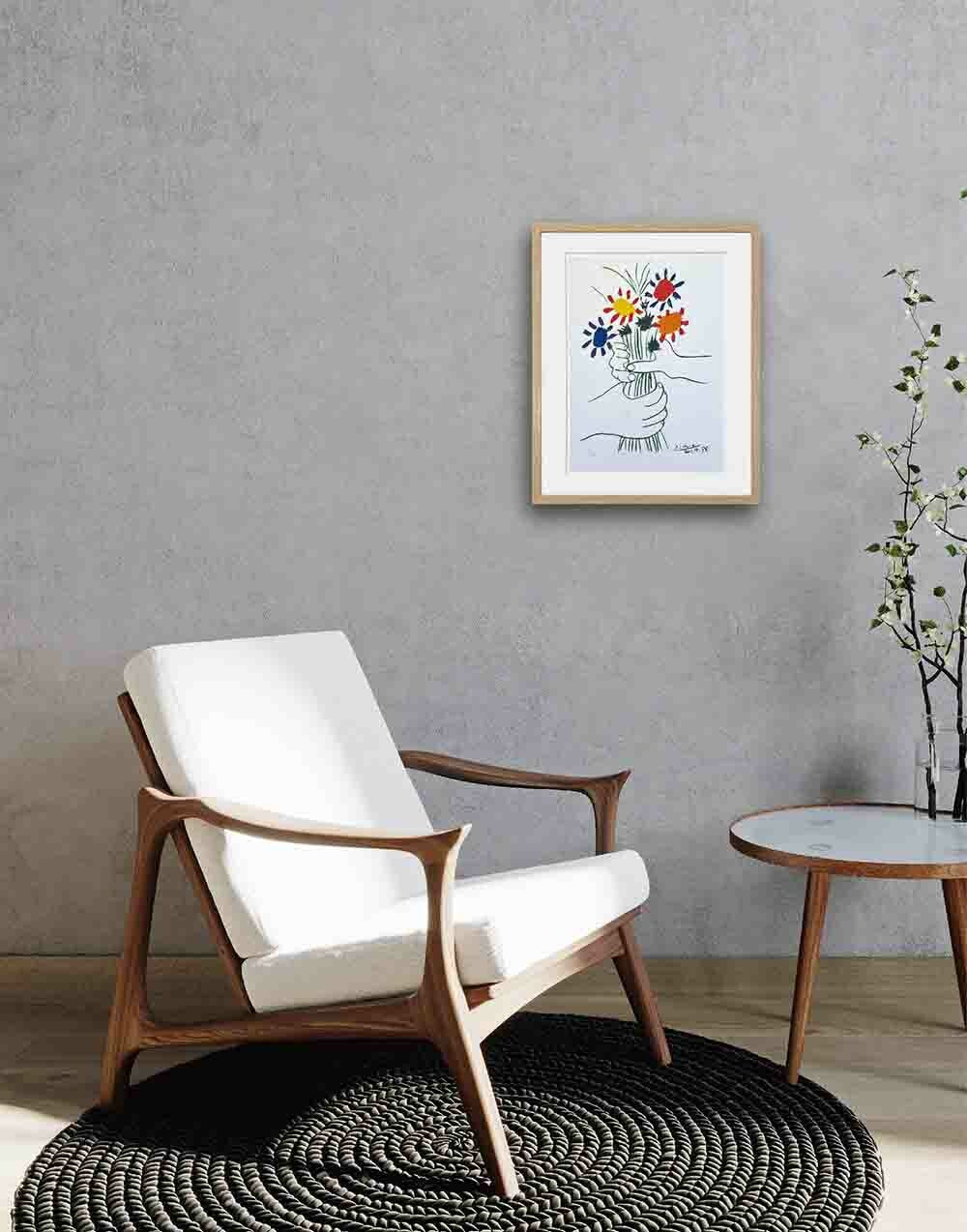 アートフレーム　パブロ・ピカソ Pablo Picasso Le Bouquet