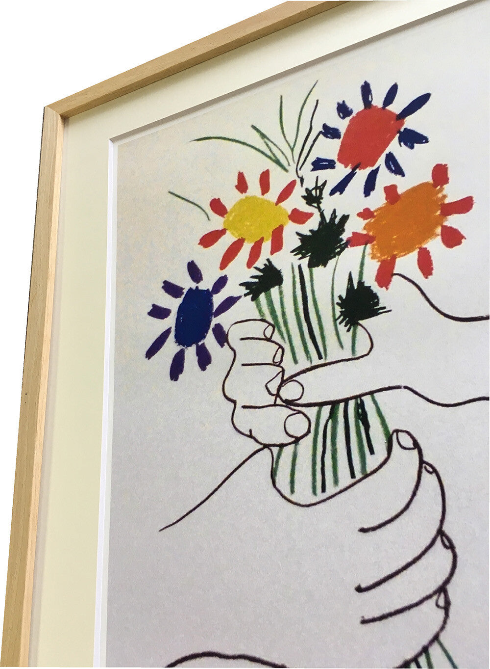 アートフレーム　パブロ・ピカソ Pablo Picasso Le Bouquet