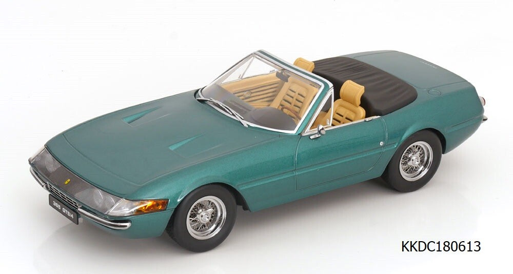 KKscale 1/18 フェラーリ 365 GTS デイトナ カブリオ 1stシリーズ 1969 ミニカー
