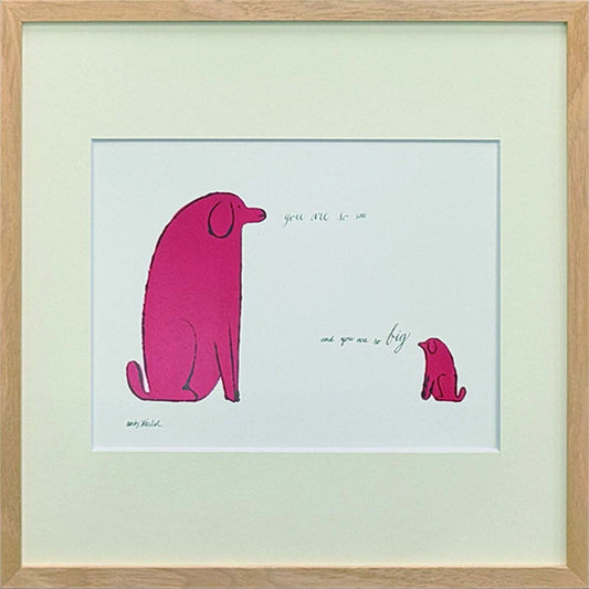 Andy Warhol YOU ARE SO LITTLE AND YOU ARE SO BIG, C. 1958