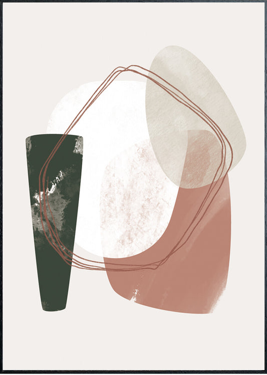 キャンバスアート Abstract Art 315x435mm