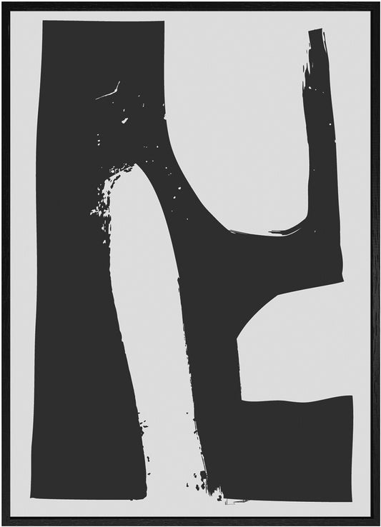 キャンバスアートパネル Sumi Abstract Art 415x575mm IAA-53461