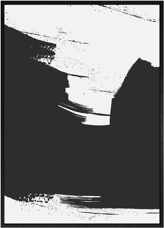 キャンバスアートパネル Sumi Abstract Art 415x575mm IAA-53462