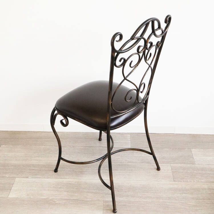 アンティーク調 アイアンチェアー