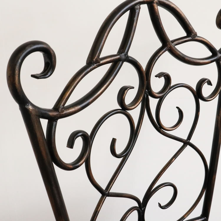 アンティーク調 アイアンチェアー