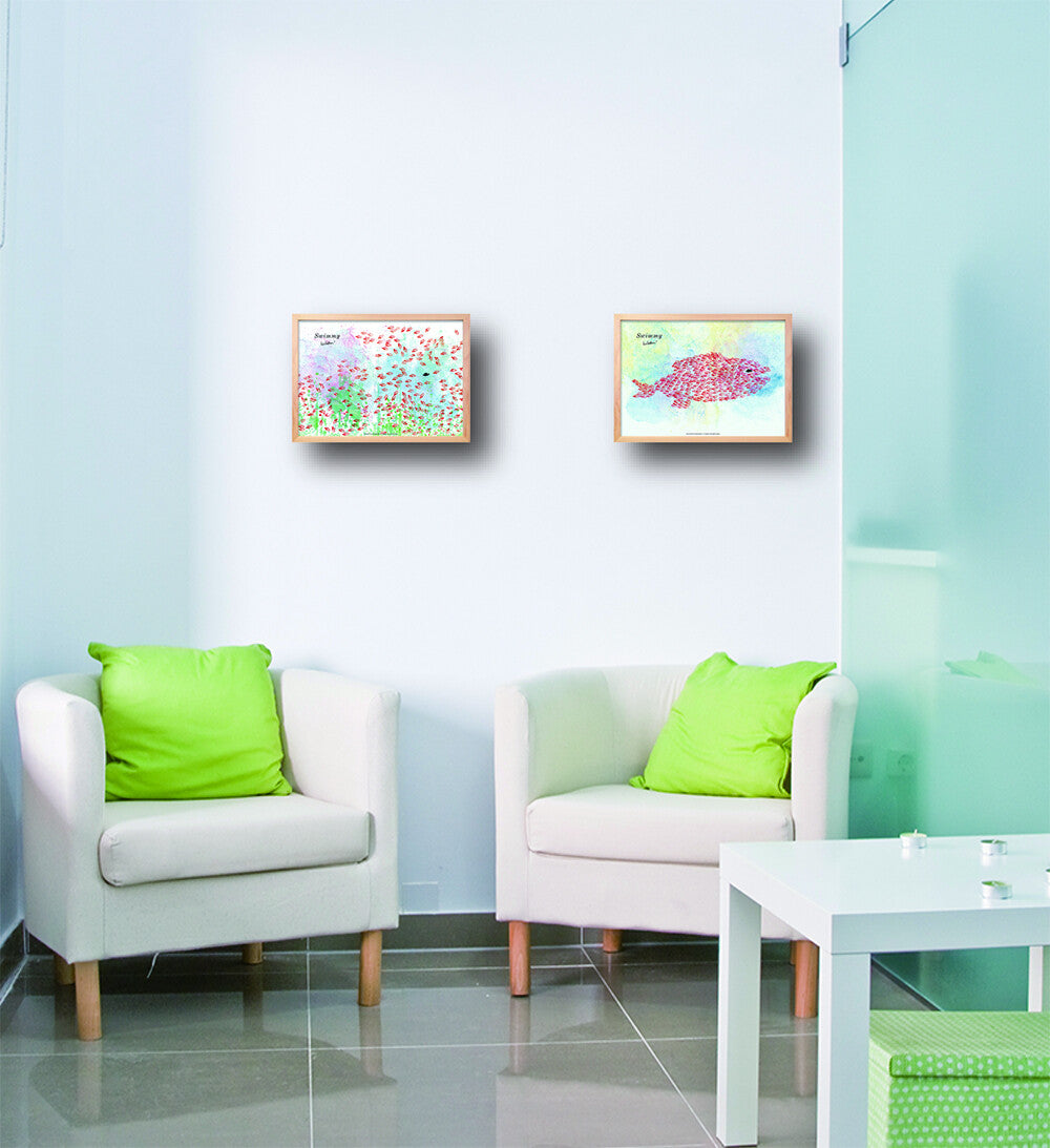 アートフレーム　レオ・リオーニ Leo Lionni Swimmy-Giant Fish