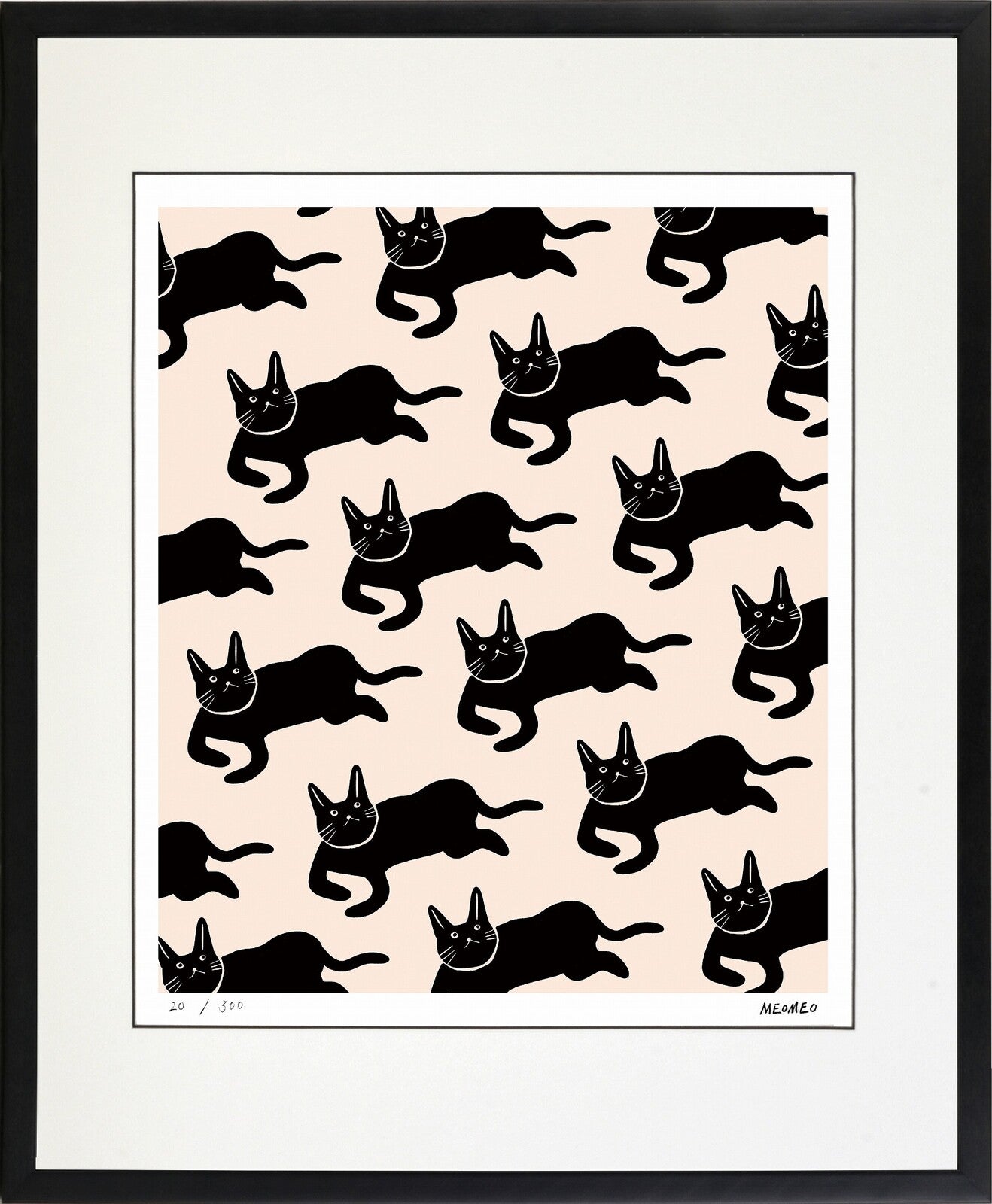 MEOMEO 猫の雨(C4902)