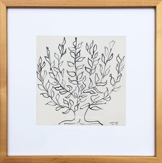 アートフレーム アンリ・マティス 「Le platane(プラタナス)(M)」 Henri Matisse Le platane(M)