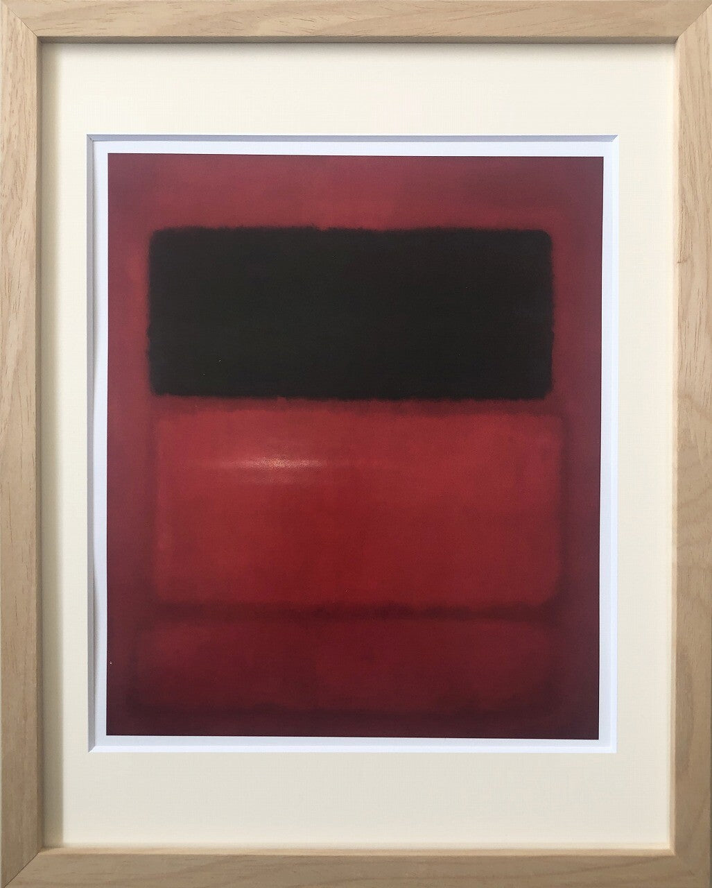 アートフレーム　マーク・ロスコ Mark Rothko Black over Reds