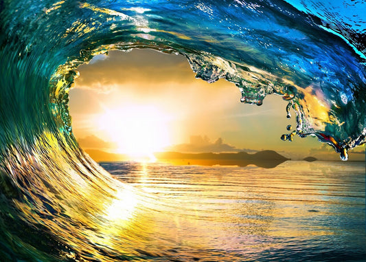 キャンバスアート Carino Canvas Art Sunset Wave 700x500mm