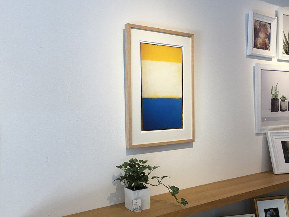 マーク・ロスコ Mark Rothko Yellow, White, Blue Over Yellow on Gray, 1954